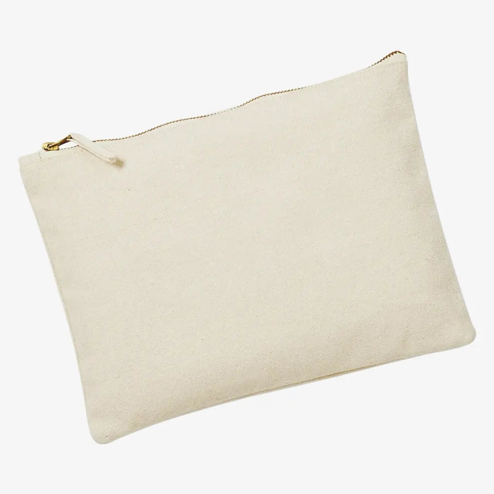 Trousse beige coton
