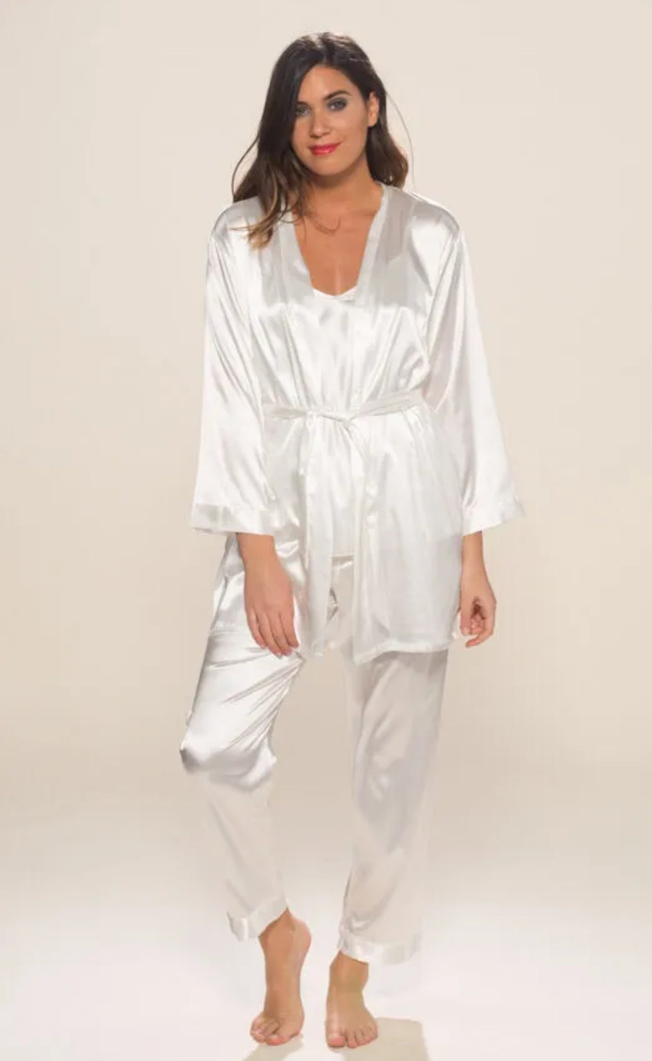 ENSEMBLE 3 PIECES BLANC