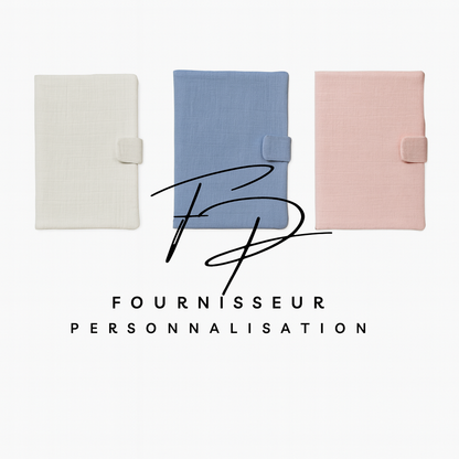 Protège carnet de santé gaze de coton