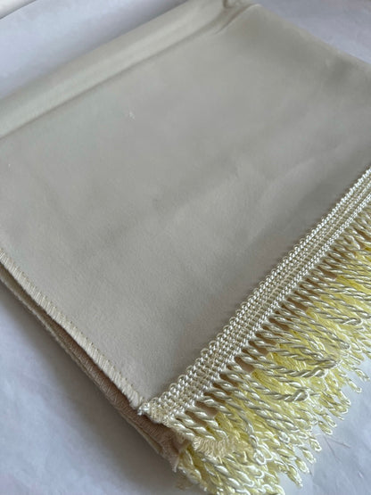 Tapis velour blanc