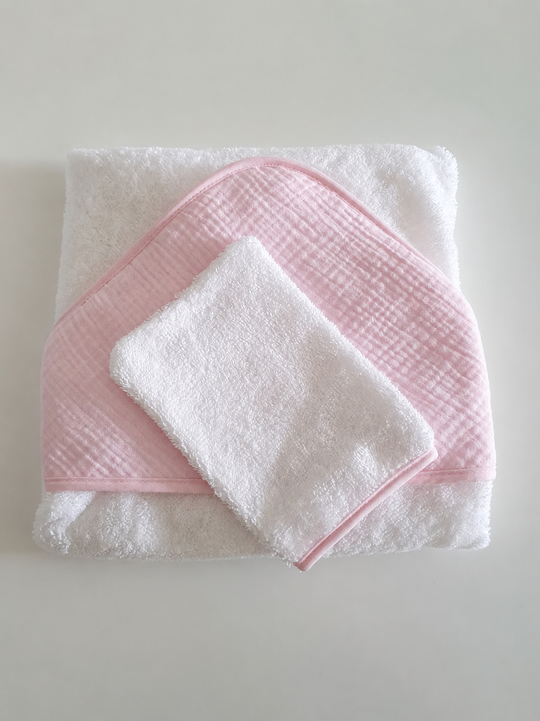 NOUVEAU - SERVIETTE GAZE DE COTON PLUSIEURS COLORIS