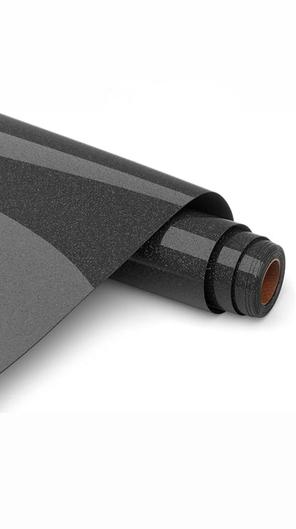 THERMOCOLLANT NOIR PAILLETÉ