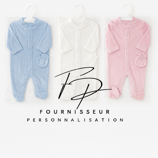 Pyjama velours 3 pièces (précommande)