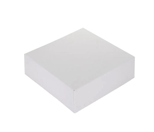 BOITE BLANCHE 25x25x8 CM