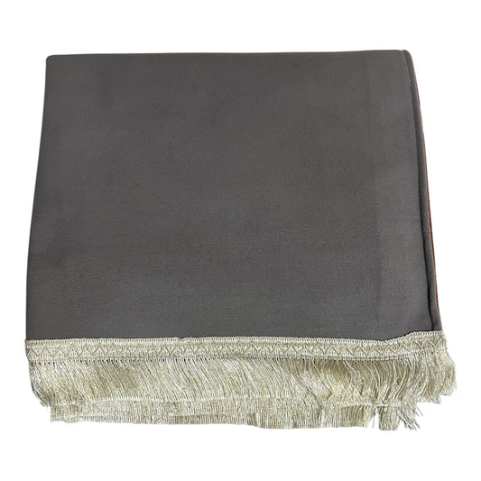 Tapis velours Turquie avec épaisseur gris