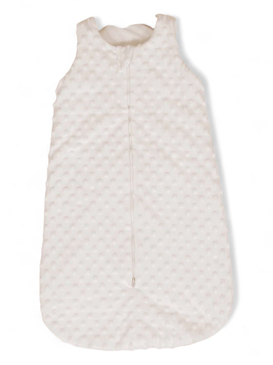 Gigoteuse minky blanc