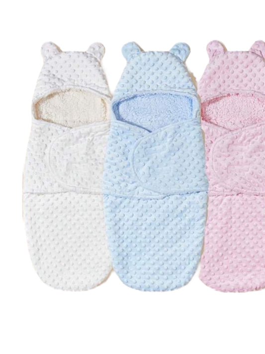 Nid d’ange doublé polaire minky