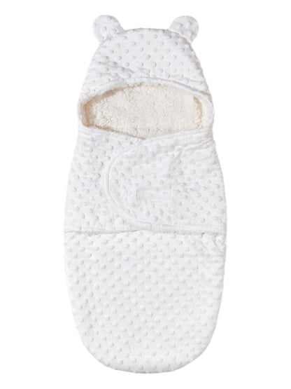 Nid d’ange doublé polaire minky