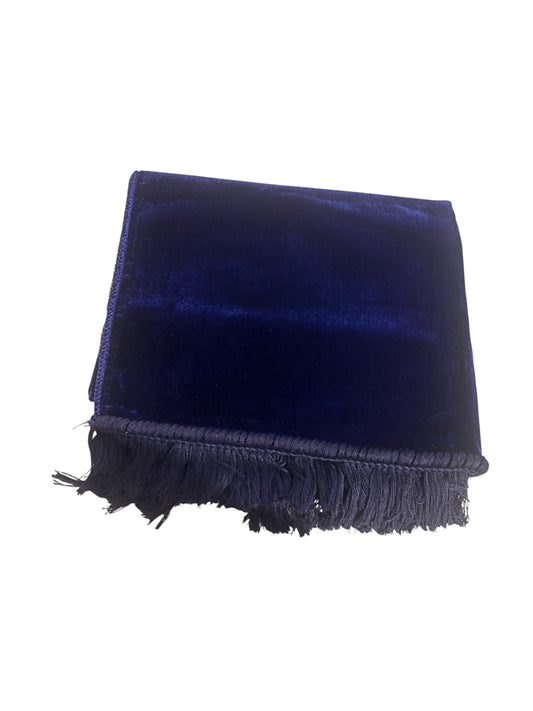 Nouveau-Tapis velours bleu marine