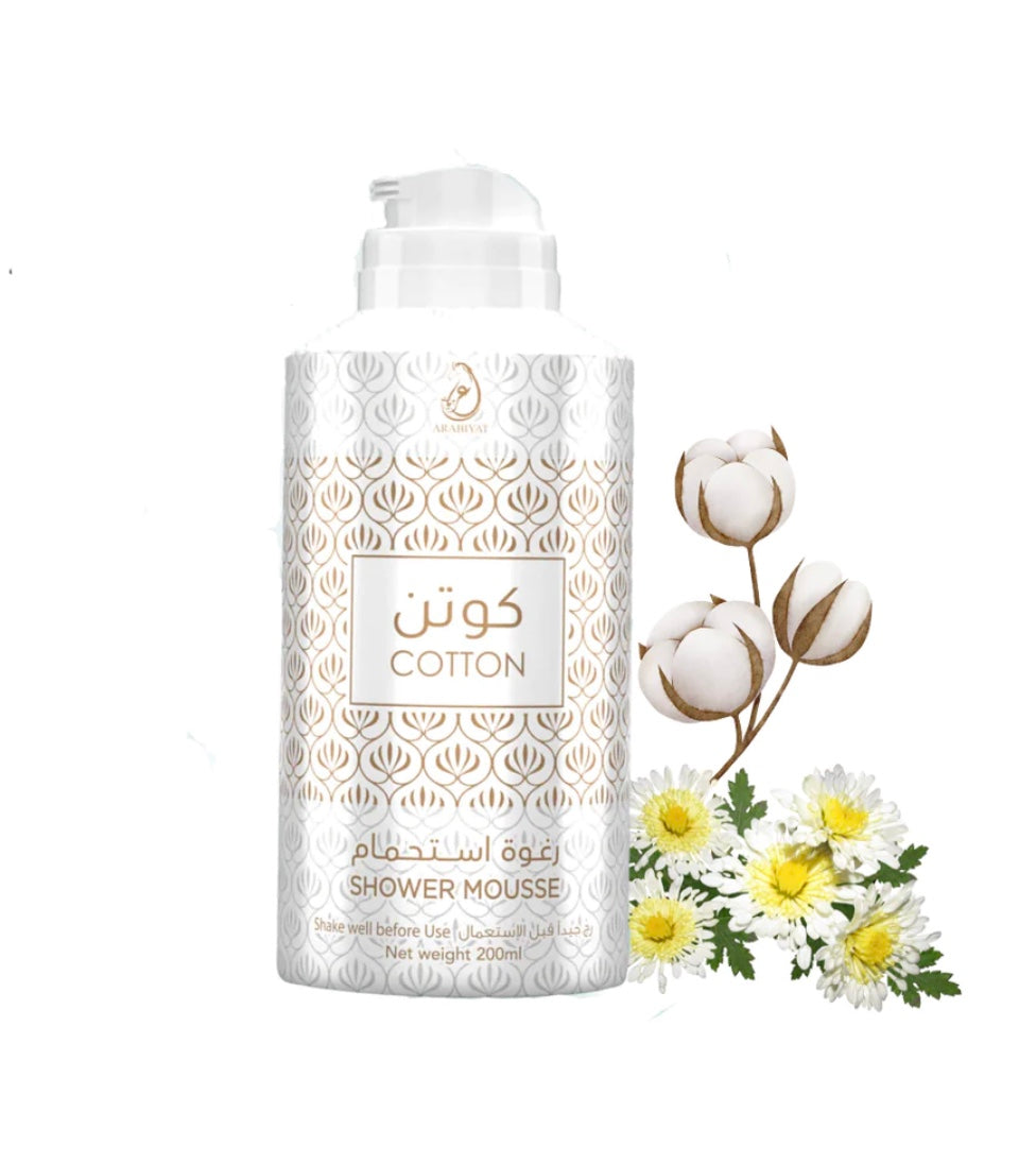 MOUSSE DE DOUCHE MUSC COTTON