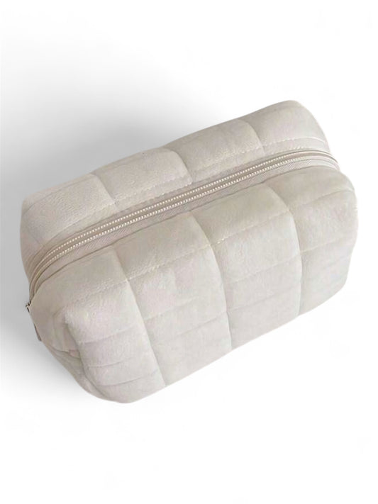 Nouveau - TROUSSE VELOURS BLANCHE