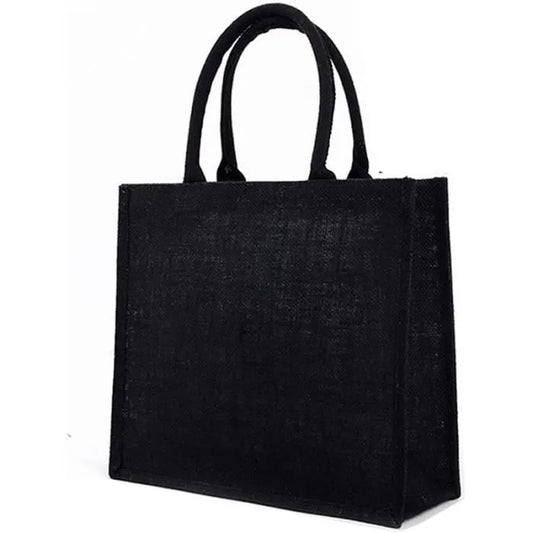 SAC JUTE NOIR